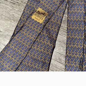 Vintage Hermes 100% Silk Tie 719 FA